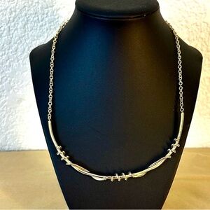 AQUA Twisted Bar Necklace, 6.5"-7.5" - Bloomingdale’s Exclusive